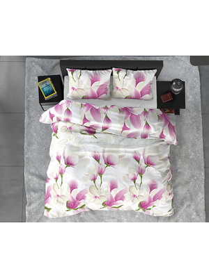 Sleeptime Sleeptime Soft Flanel Olivia White Dekbedovertrek
