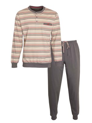 Paul Hopkins Paul Hopkins Heren Pyjama met boordjes 1106A