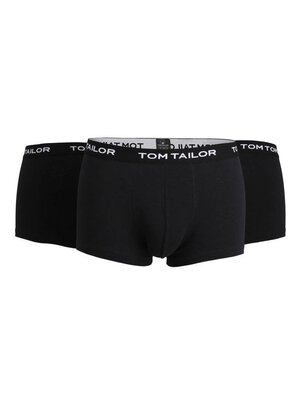 Tom Tailor Tom Tailor Heren Boxershorts 3-pack zwart