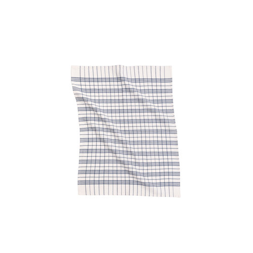 Tiseco Home Studio Tiseco Theedoek geblokt (3-pack, Blauw)