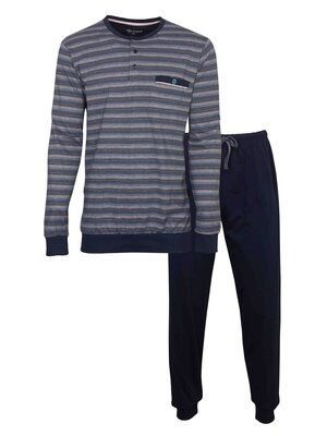 Paul Hopkins Paul Hopkins Heren Pyjama met boordjes 1102A