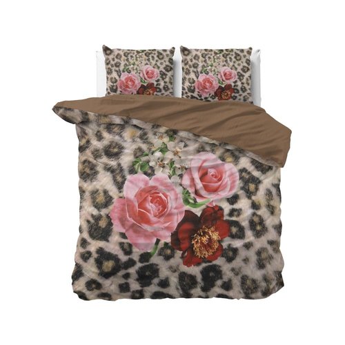 Dreamhouse Dreamhouse Floral Panther Brown Dekbedovertrek