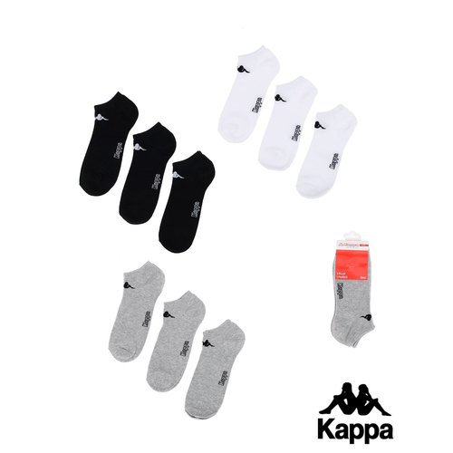 Kappa Kappa heren sneakers sokken 3-pack