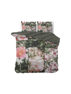 Dreamhouse Dreamhouse Flower Fashion Art Green Dekbedovertrek
