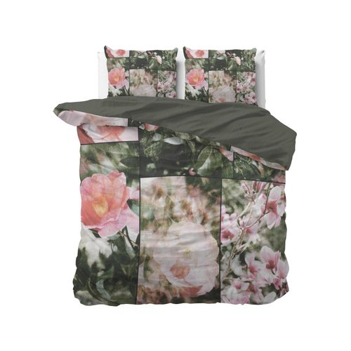 Dreamhouse Dreamhouse Flower Fashion Art Green Dekbedovertrek