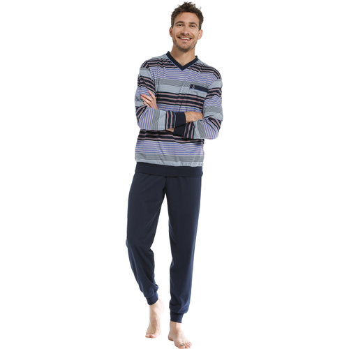 Robson Robson heren pyjama modern stripes