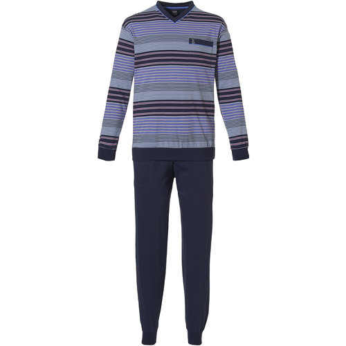 Robson Robson heren pyjama modern stripes