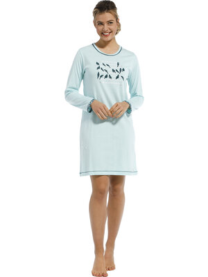 Pastunette Pastunette Dames Nachthemd lange mouw flowers & birds