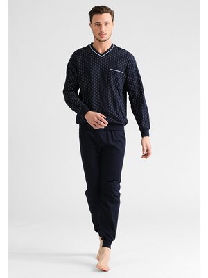 Götzburg Götzburg Heren Pyjama met boordjes