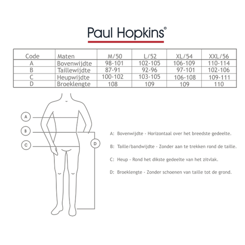 Paul Hopkins Paul Hopkins Heren Pyjama 2113A