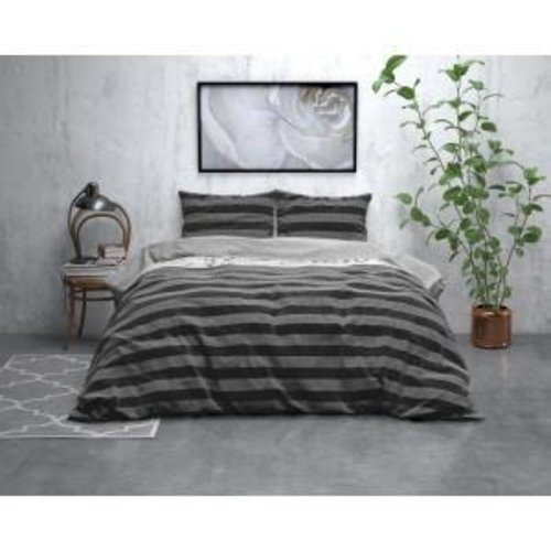 Sleeptime Sleeptime Soft Flanel Nina Grey Dekbedovertrek