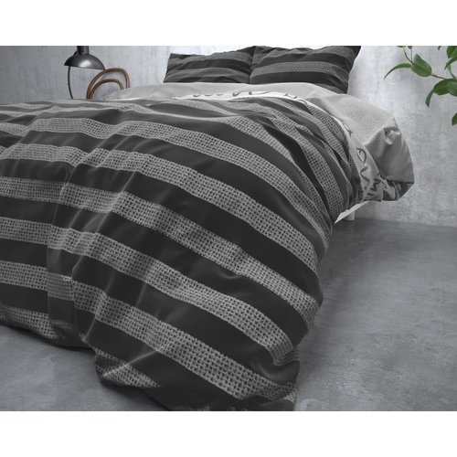 Sleeptime Sleeptime Soft Flanel Nina Grey Dekbedovertrek