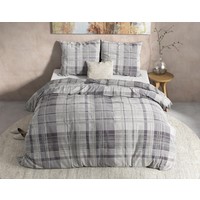 Dreamhouse Flanel Theotis Grey Dekbedovertrek