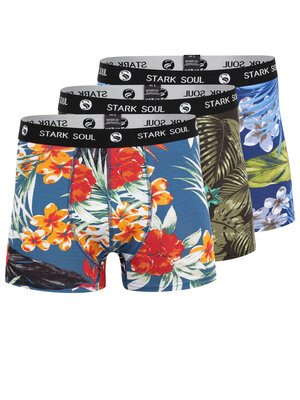 Stark Soul Stark Soul Boxershorts Aloha 3-pack - trunks