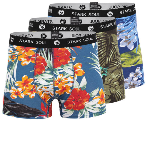 Stark Soul Stark Soul Boxershorts Aloha 3-pack - trunks