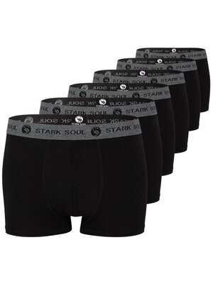 Stark Soul Stark Soul Boxershorts zwart 6-pack - trunks