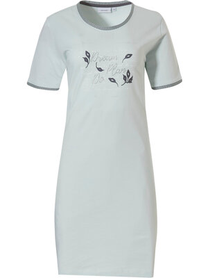 Pastunette Pastunette Dames Nachthemd korte mouw - light green