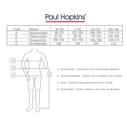 Paul Hopkins Paul Hopkins Heren Pyjama 1204B