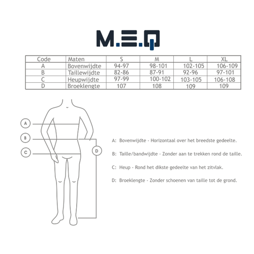 M.E.Q. MEQ Heren Pyjama 1201A