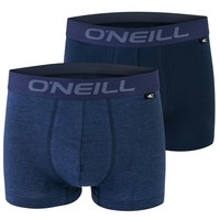 O'Neill premium heren boxershorts 2-pack - blue