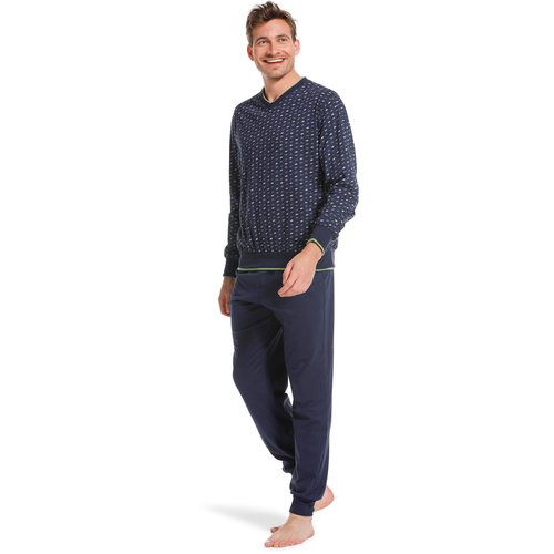 Pastunette Pastunette heren pyjama - donkerblauw