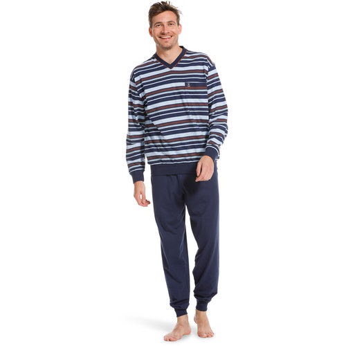 Robson Robson heren pyjama - modern  stripes