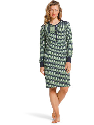 Pastunette Deluxe dames nachthemd - graphic green