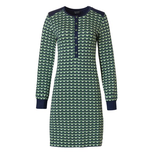 Pastunette Deluxe dames nachthemd - graphic green Pastunette Deluxe dames nachthemd - graphic green