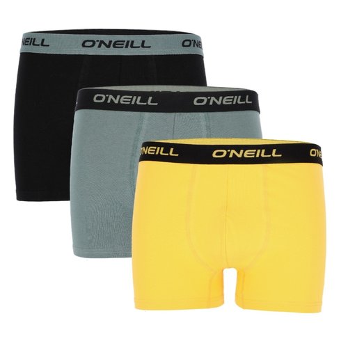 O'Neill O'Neill Heren Boxershorts 3-pack - yellow green