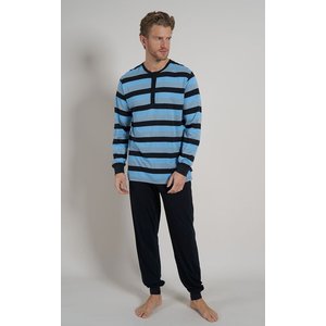 Tom Tailor Tom Tailor Heren pyjama - blauw gestreept