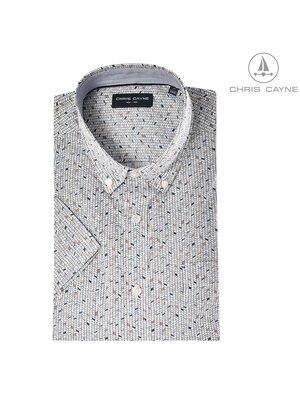 Chris Cayne Chris Cayne overhemd korte mouw - bright Chris Cayne Chris Cayne overhemd korte mouw - bright