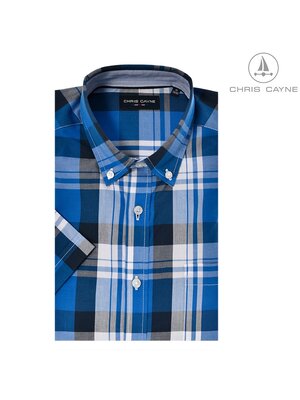 Chris Cayne Chris Cayne overhemd korte mouw - victoria blue Chris Cayne Chris Cayne overhemd korte mouw - victoria blue