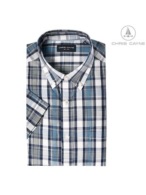 Chris Cayne Chris Cayne overhemd korte mouw - paradise green Chris Cayne Chris Cayne overhemd korte mouw - paradise green