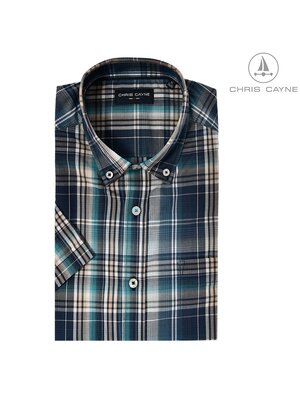 Chris Cayne Chris Cayne overhemd korte mouw - deep dive Chris Cayne Chris Cayne overhemd korte mouw - deep dive