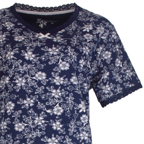 Tenderness Tenderness dames nachthemd korte mouw - 1307A Tenderness Tenderness dames nachthemd korte mouw - 1307A