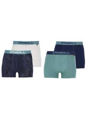 O'Neill O'Neill premium heren boxershorts 4-pack - green blue