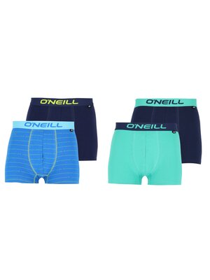 O'Neill O'Neill premium heren boxershorts 4-pack - blue life