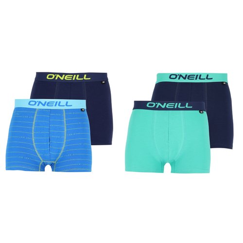 O'Neill O'Neill premium heren boxershorts 4-pack - blue life