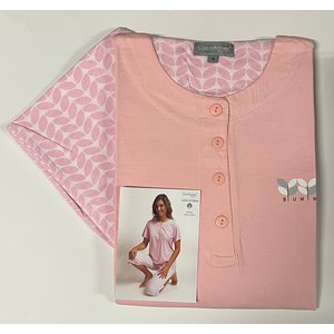 Cocodream Cocodream dames pyjama met 3/4 broek