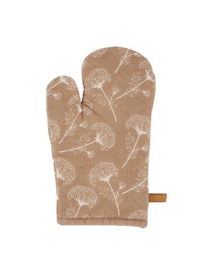 Tiseco Home Studio Tiseco Ovenwant Floral Indian Tan
