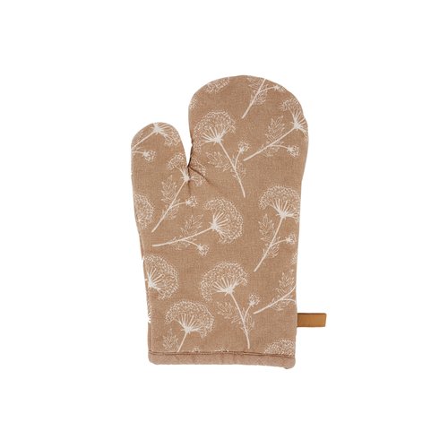 Tiseco Home Studio Tiseco Ovenwant Floral Indian Tan