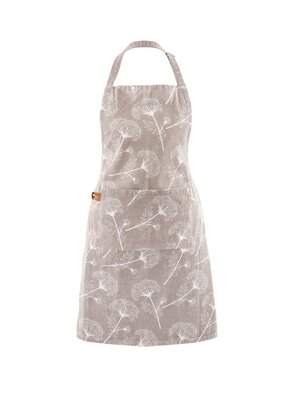 Tiseco Home Studio Tiseco Schort Floral Taupe Grey