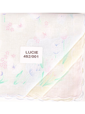 Tiseco Home Studio Tiseco Dames Zakdoeken 12 stuks assorti Bloemen