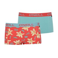 O'Neill dames boxershorts 2-pack - multi flower