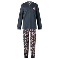 Lunatex dames pyjama interlock - extra warm