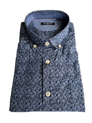 Pre End Pre End heren overhemd lange mouw - print