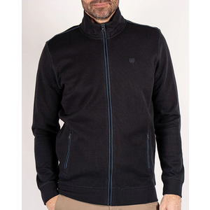 Pre End Pre End heren vest cardigan - ultra dark navy