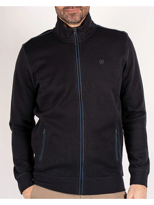 Pre End Pre End heren vest cardigan - ultra dark navy