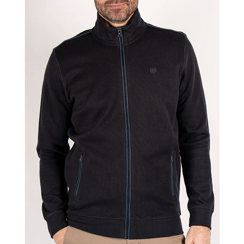 Pre End Pre End heren vest cardigan - ultra dark navy