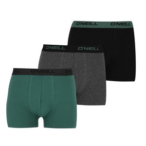 O'Neill O'Neill Heren Boxershorts 3-pack - groen zwart